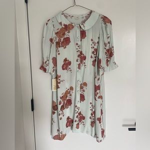 Wilfred Poppins Dress Blue Floral